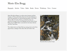 Tablet Screenshot of marie-elsabragg.com